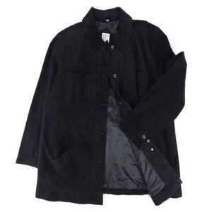 Vintage Black Shirt Jacket
